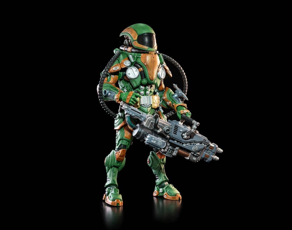 Cosmic Legions figurine T.U.5.C.C. Heavy Gunner