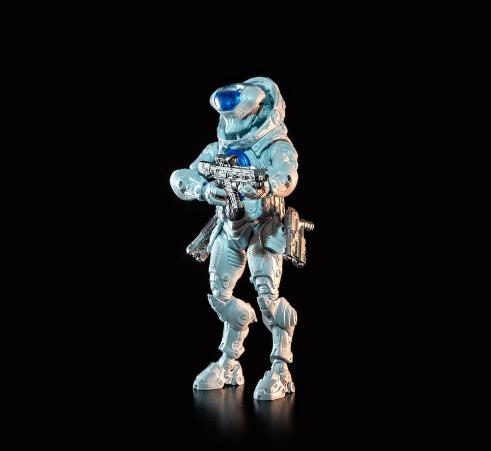 Cosmic Legions figurine T.U.5.C.C. Science Officer Legion Builder