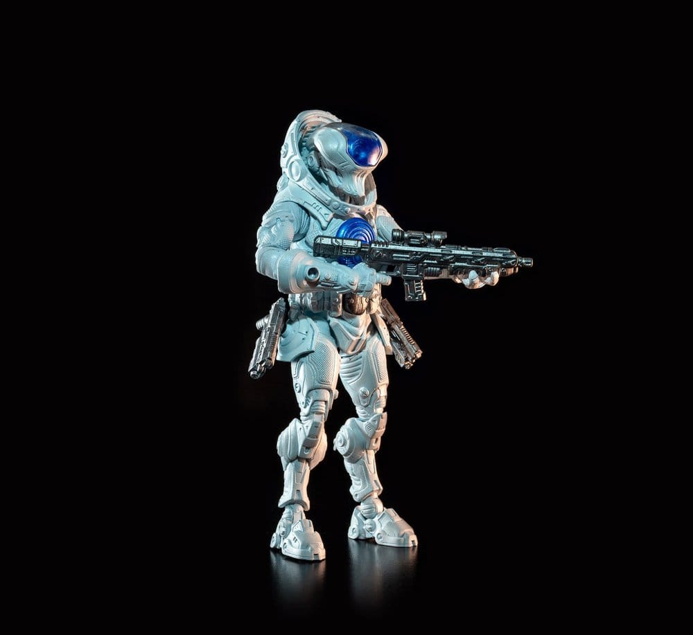 Cosmic Legions figurine T.U.5.C.C. Science Officer Legion Builder