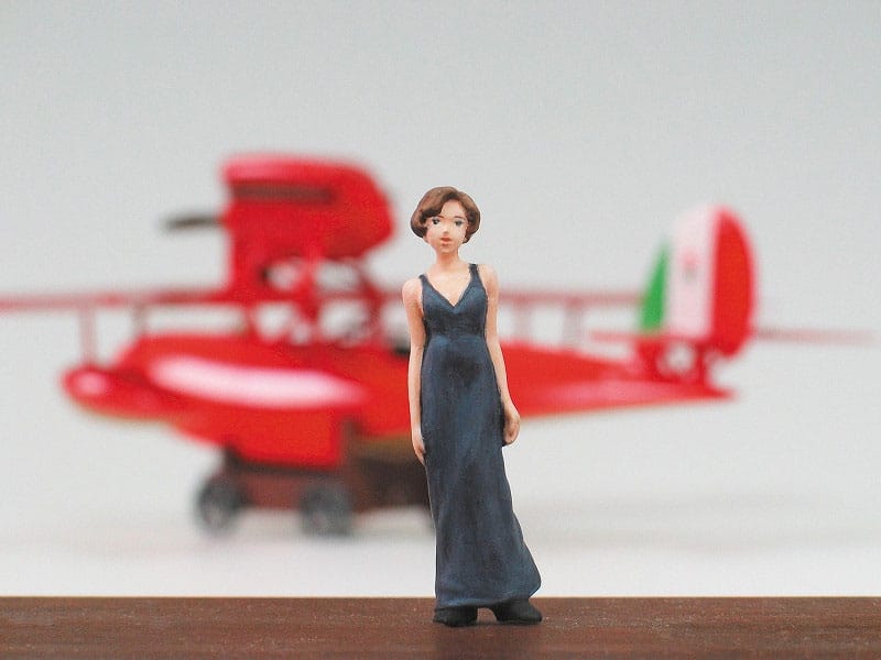 Porco Rosso Maquette avec figurine 1/48 Savoia S.21F Version 2 & Gina