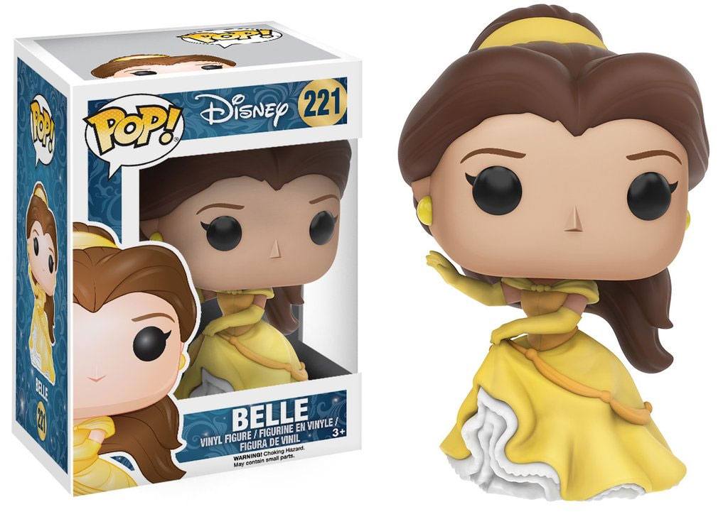 La Belle et la Bête POP! Vinyl figurine Belle (Gown) 9 cm