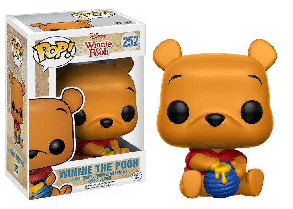 Winnie l´ourson Figurine POP! Disney Vinyl Seated Pooh 9 cm