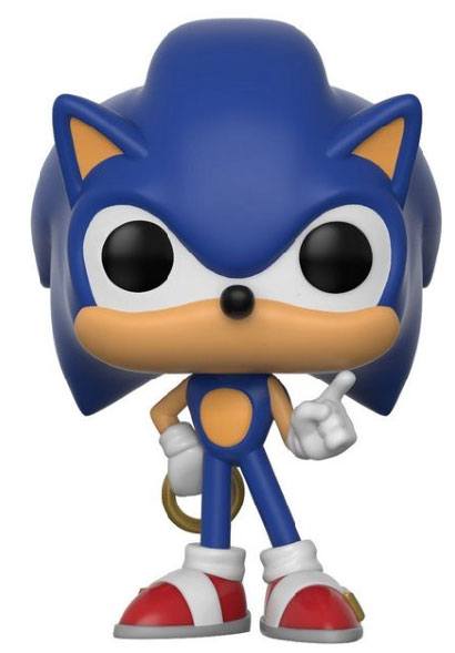Sonic The Hedgehog POP! Games Vinyl figurine Sonic (Ring) 9 cm