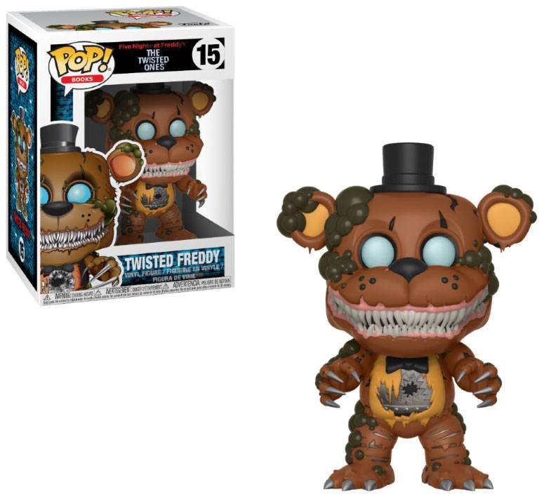 Five Nights at Freddy's The Twisted Ones POP! Books Vinyl Figurine Twisted Freddy 9 cm