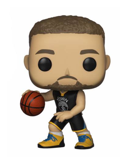 NBA POP! Sports Vinyl Figurine Stephen Curry (Warriors) 9 cm