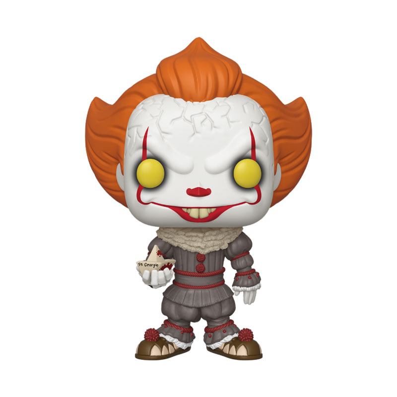 « Il » est revenu 2 Super Sized POP! Vinyl figurine Pennywise w/ Boat 25 cm