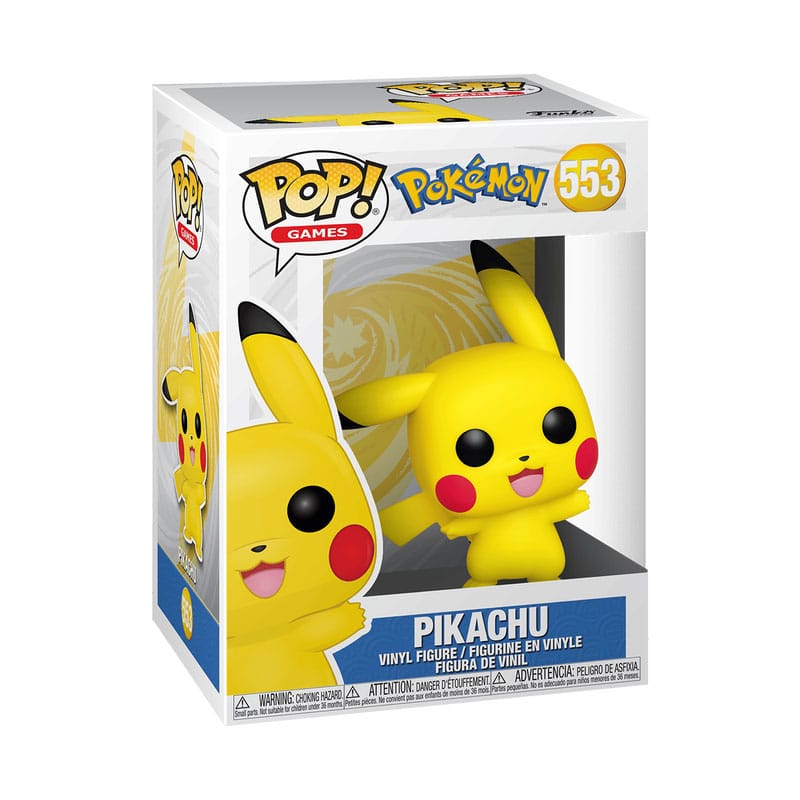 Funko Pop! Games: Pokémon - Pikachu (Waving)