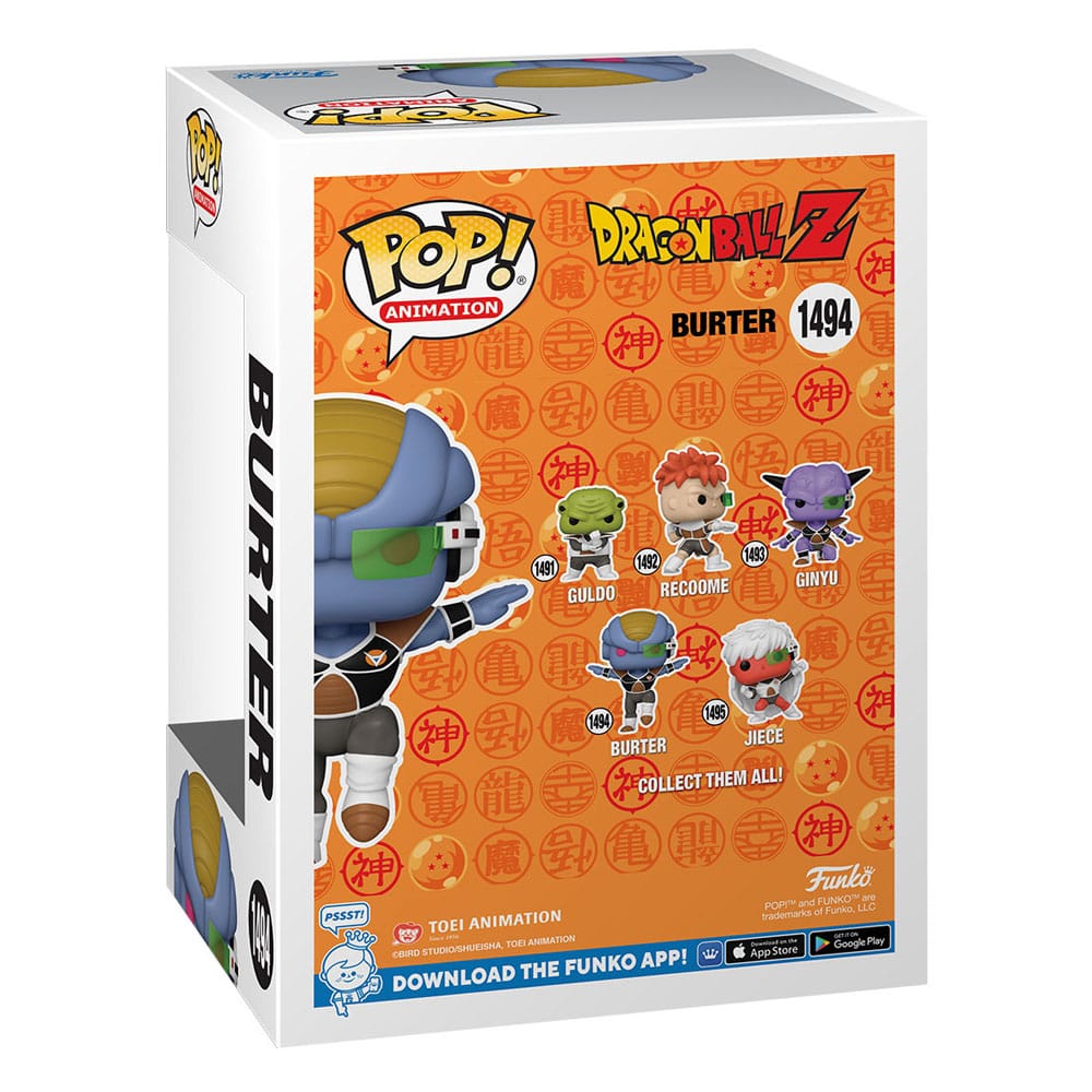 Funko Pop! Animation: Dragon Ball Z - Burter