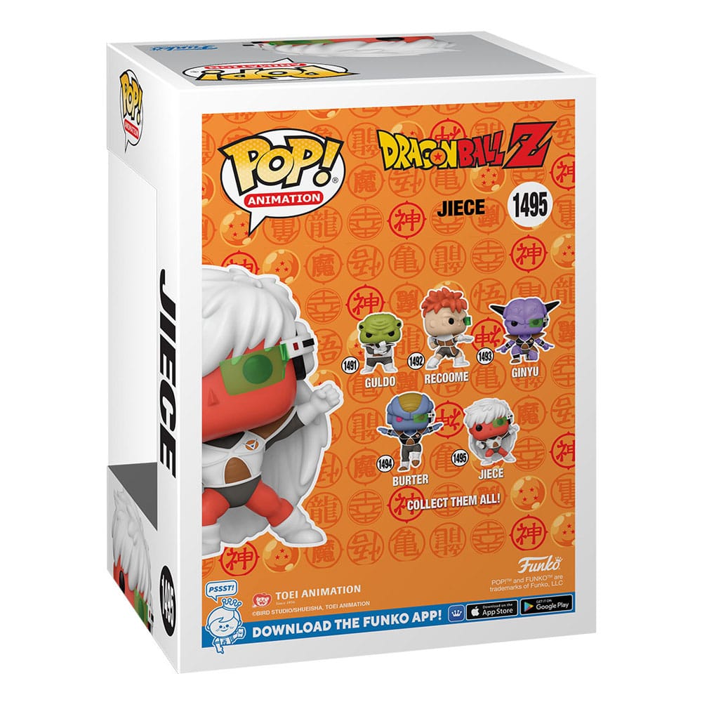 Dragon Ball Z POP! Animation Vinyl figurine Jiece 9 cm