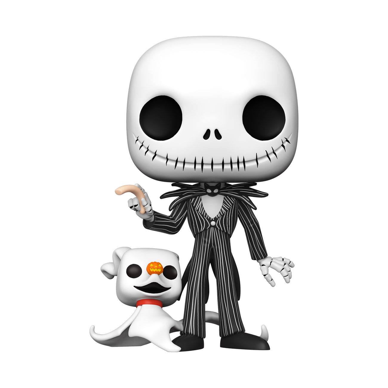 Funko Pop! Disney: The Nightmare Before Christmas - Jack Skellington with Zero 10" Super Sized Pop!