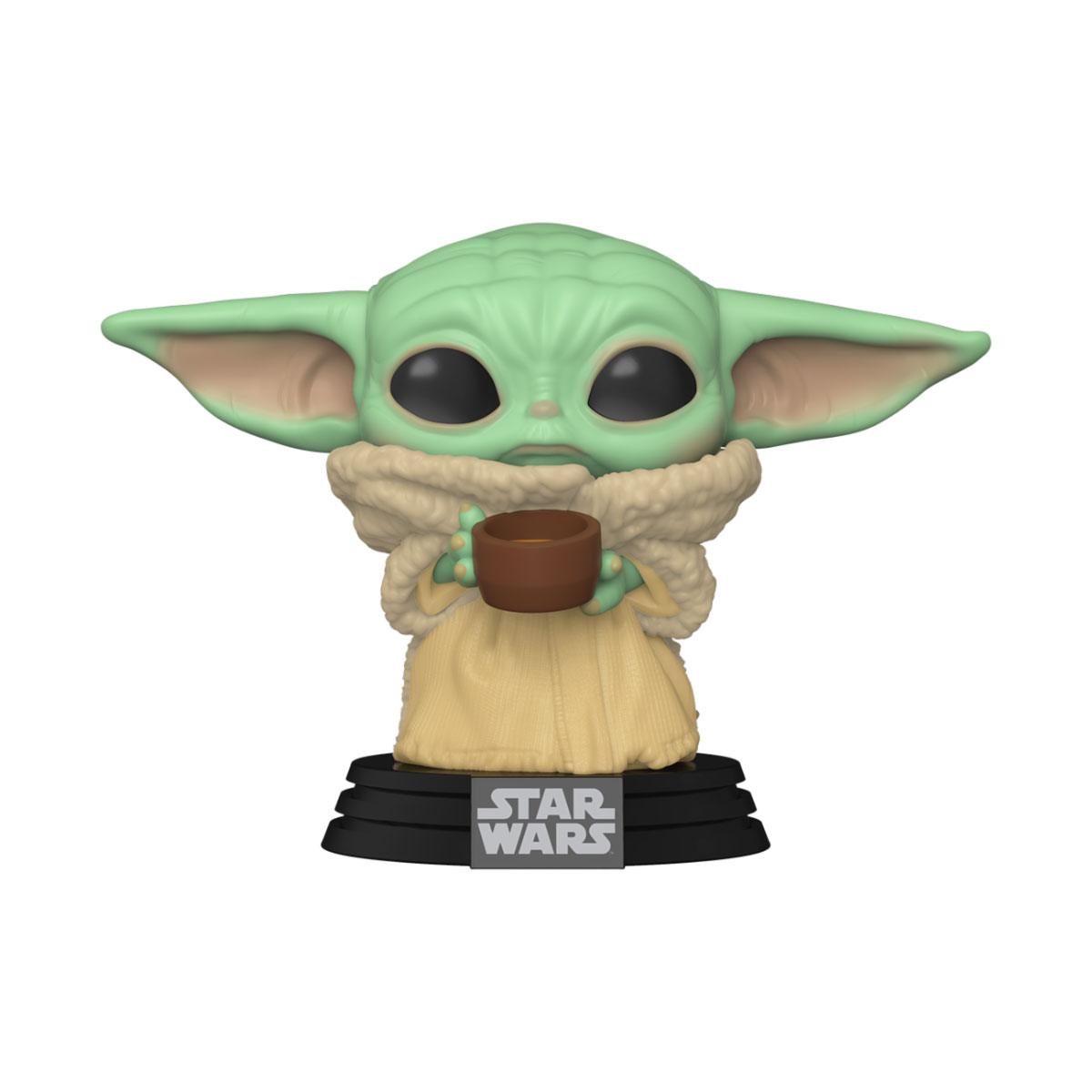 The Mandalorian POP! Star Wars Vinyl Figurine The Child w/ Cup 9 cm