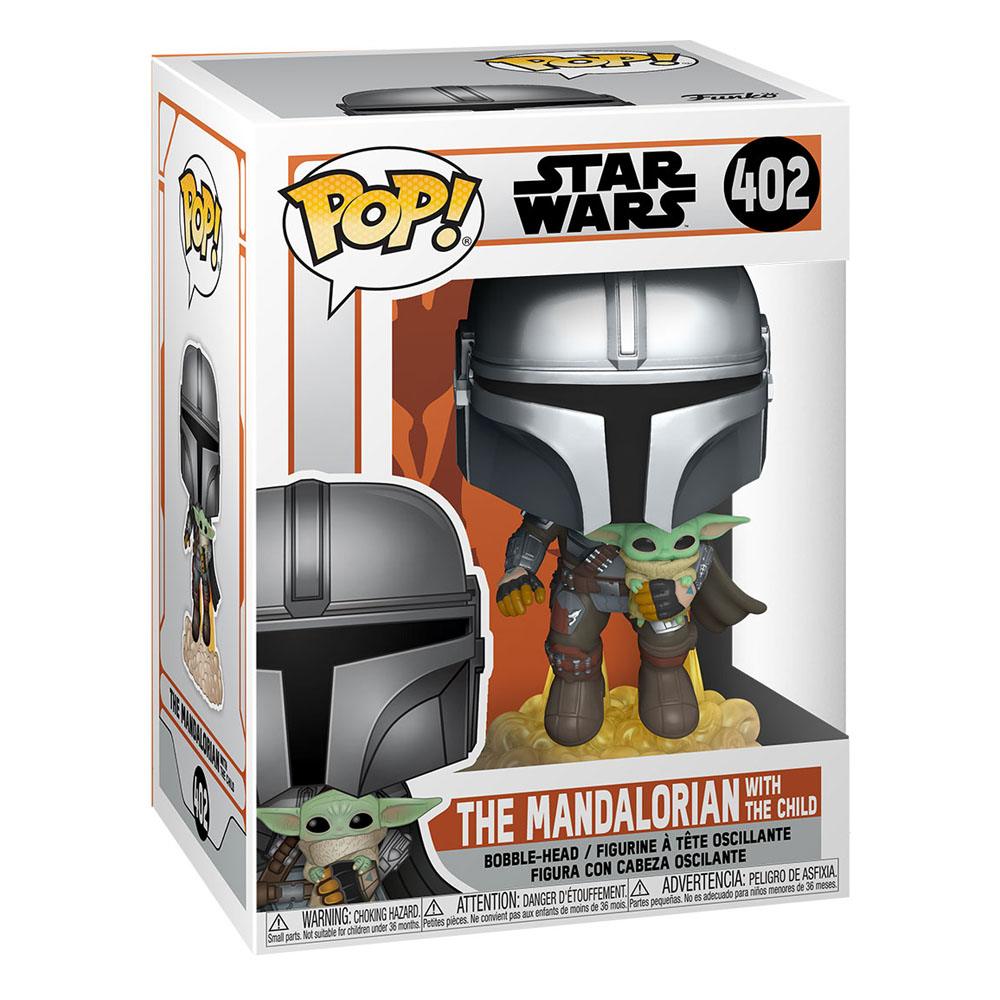 Star Wars The Mandalorian POP! TV Vinyl Figurine Mando Flying w/ Jet Pack 9 cm