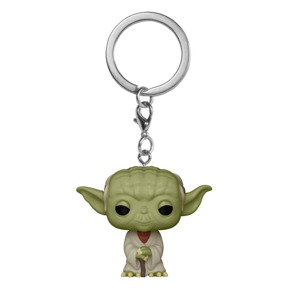 Star Wars présentoir porte-clés Pocket POP! Vinyl Yoda 4 cm (12)