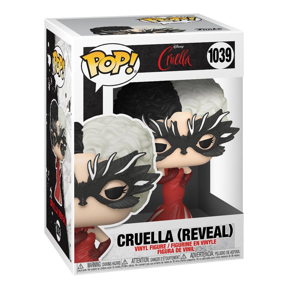 Cruella Figurine POP! Disney Vinyl Cruella (Reveal) 9 cm