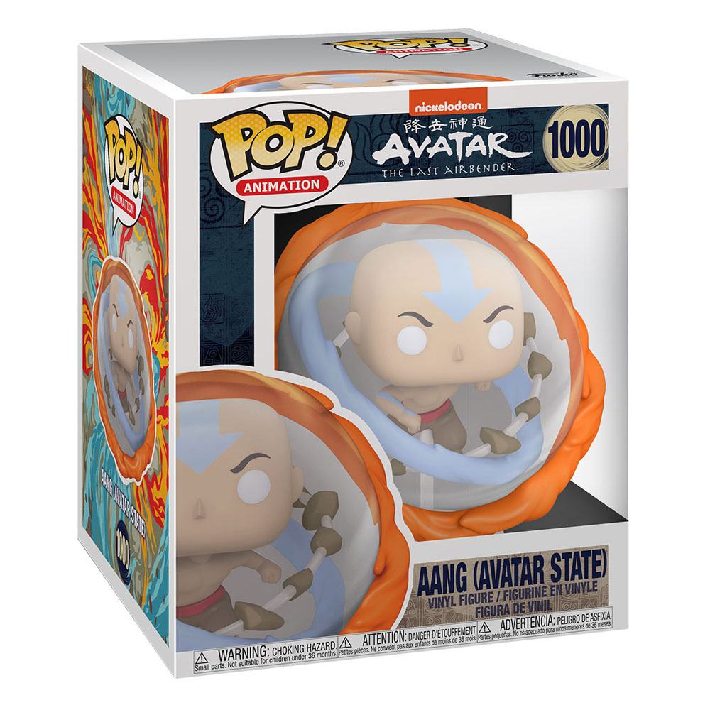 Avatar, le dernier maître de l'air Figurine Oversized POP! Vinyl Aang All Elements 15 cm