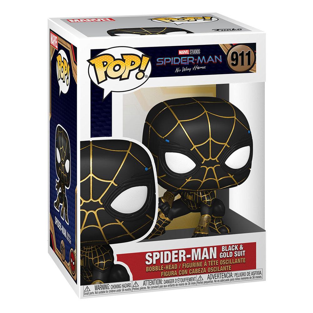Spider-Man: No Way Home POP! Vinyl figurine Spider-Man (Black & Gold Suit) 9 cm