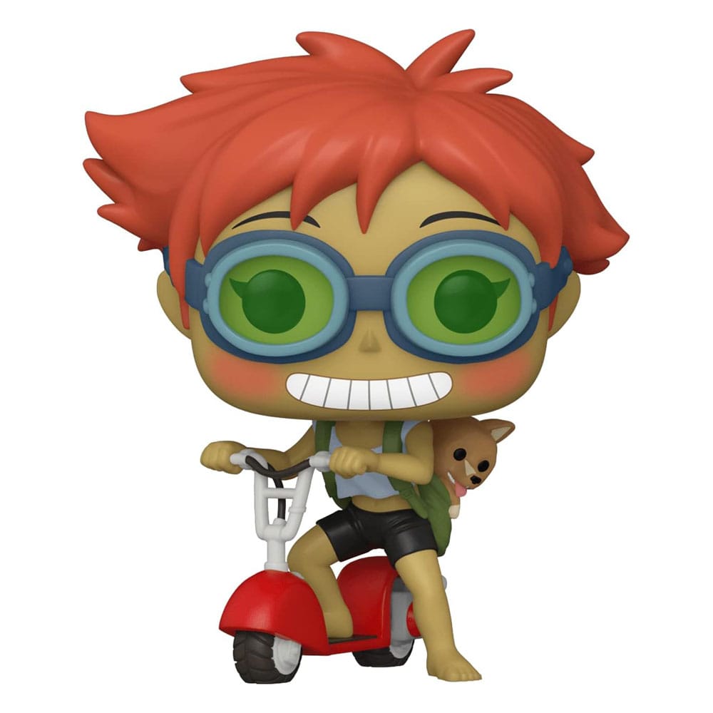 Funko Pop! Animation: Cowboy Bebop - Edward on Scooter with Ein