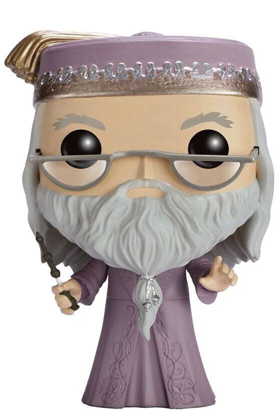 Harry Potter POP! Movies Vinyl figurine Dumbledore with Wand 9 cm