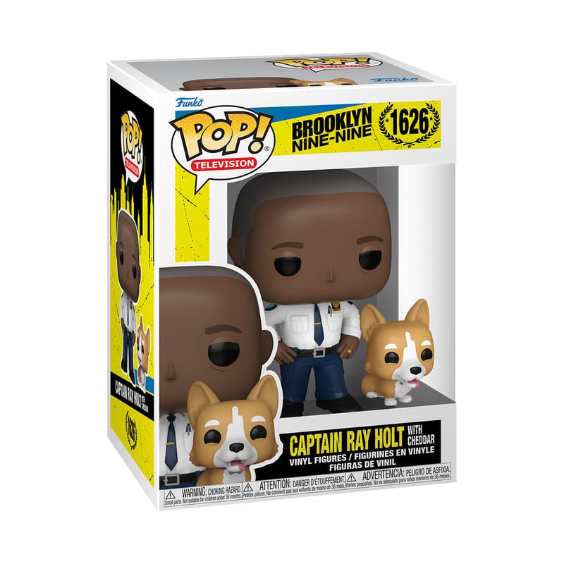 Brooklyn Nine-Nine POP! TV Vinyl figurine Cpt Holt w/dog 9 cm