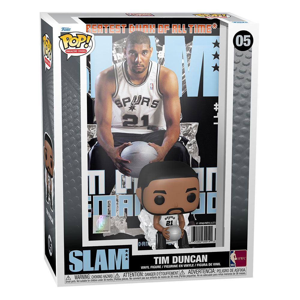 NBA Cover POP! Basketball Vinyl figurine Tim Duncan (SLAM Magazin) 9 cm