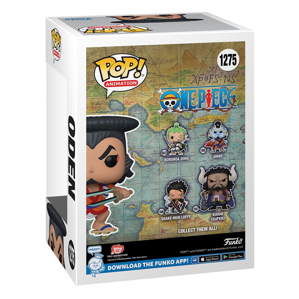 One Piece POP! Animation Vinyl figurines Oden 9 cm