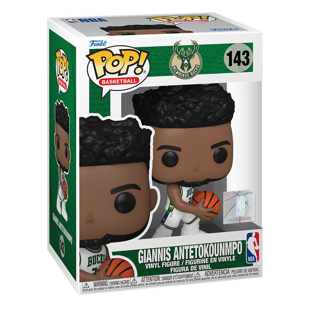 NBA Bucks POP! Basketball Vinyl figurine Giannis (City Edition 2021) 9 cm