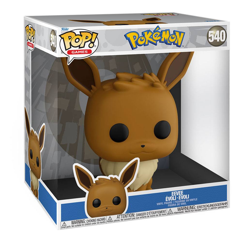 Pokémon Super Sized Jumbo POP! Vinyl figurine Eevee (EMEA) 25 cm