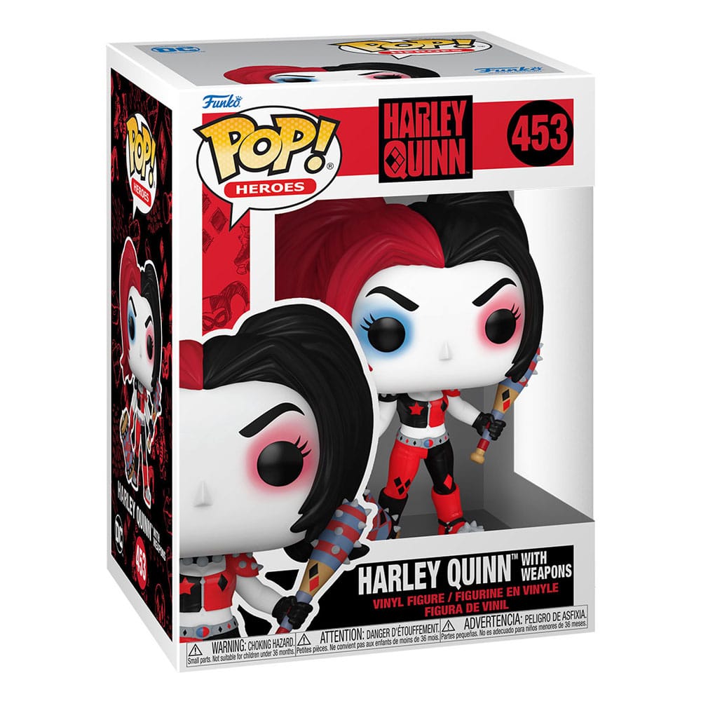 DC Comics: Harley Quinn Takeover POP! Heroes Vinyl figurine Harley with Weapons 9 cm