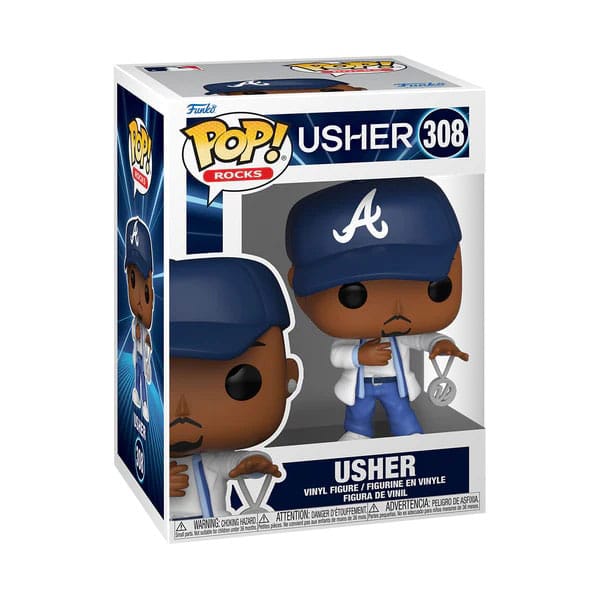 Usher POP! Rocks Vinyl Figurine Yeah 9 cm