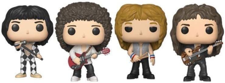 Queen pack 4 figurines POP! Movies Vinyl 9 cm
