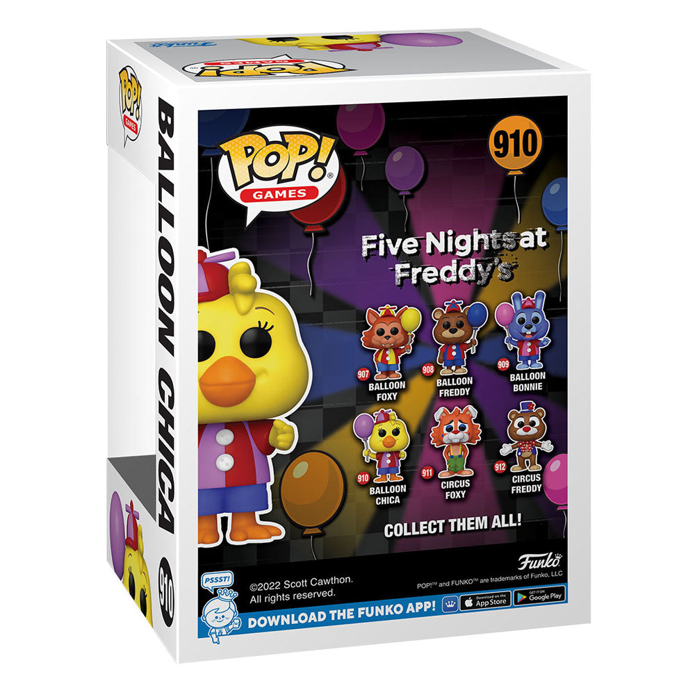 Five Nights at Freddy's Security Breach Figurine POP! Games Vinyl Balloon Chica 9 cm