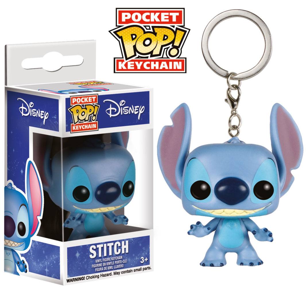 Lilo & Stitch porte-clés Pocket POP! Vinyl Stitch 4 cm