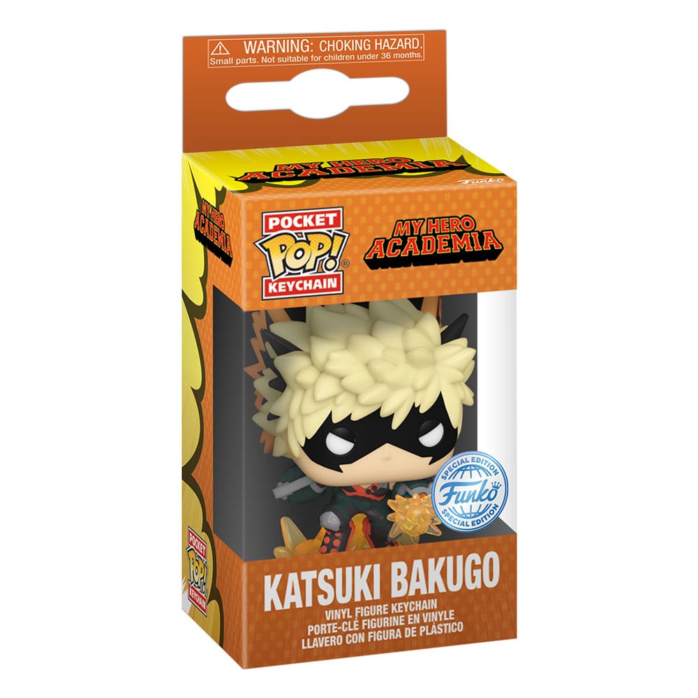 My Hero Academia présentoir porte-clés Pocket POP! Vinyl Bakugo (explosion) 4 cm (12)