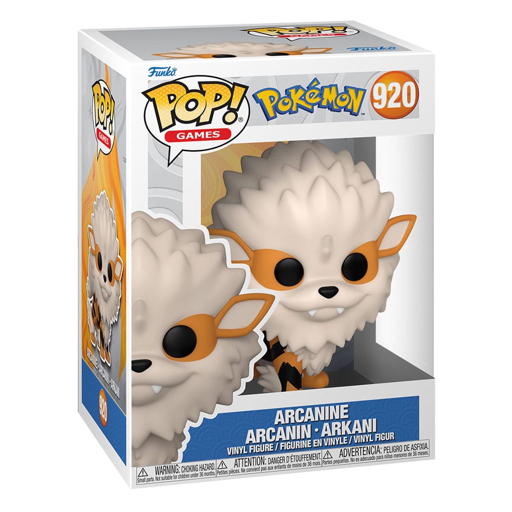 Pokémon POP! Games Vinyl figurine Arcanine (EMEA) 9 cm