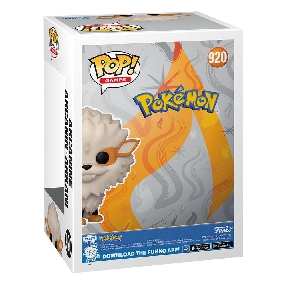 Pokémon POP! Games Vinyl figurine Arcanine (EMEA) 9 cm