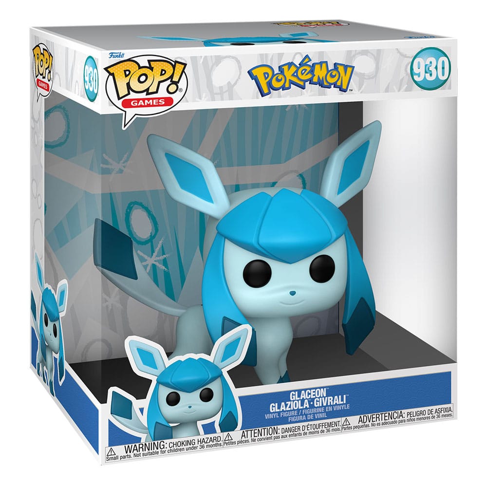 Pokémon Super Sized Jumbo POP! Vinyl figurine Glaceon (EMEA) 25 cm