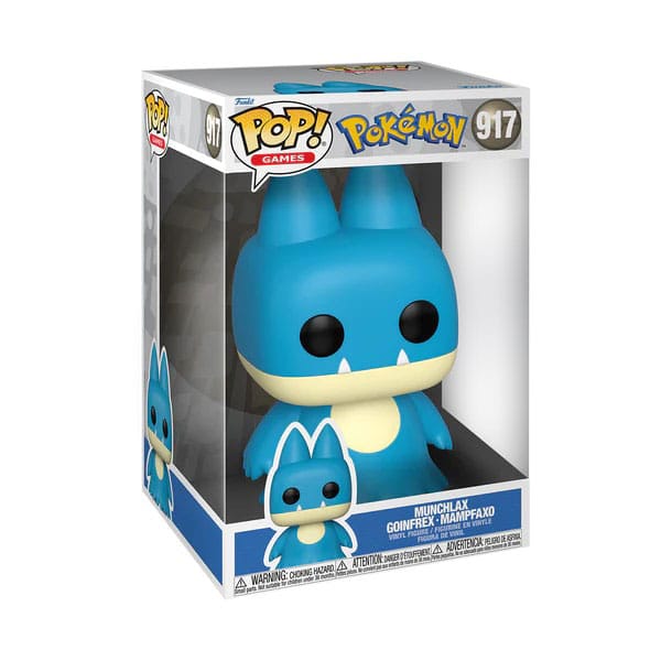 Pokémon Super Sized Jumbo POP! Vinyl figurine Munchlax (EMEA) 25 cm