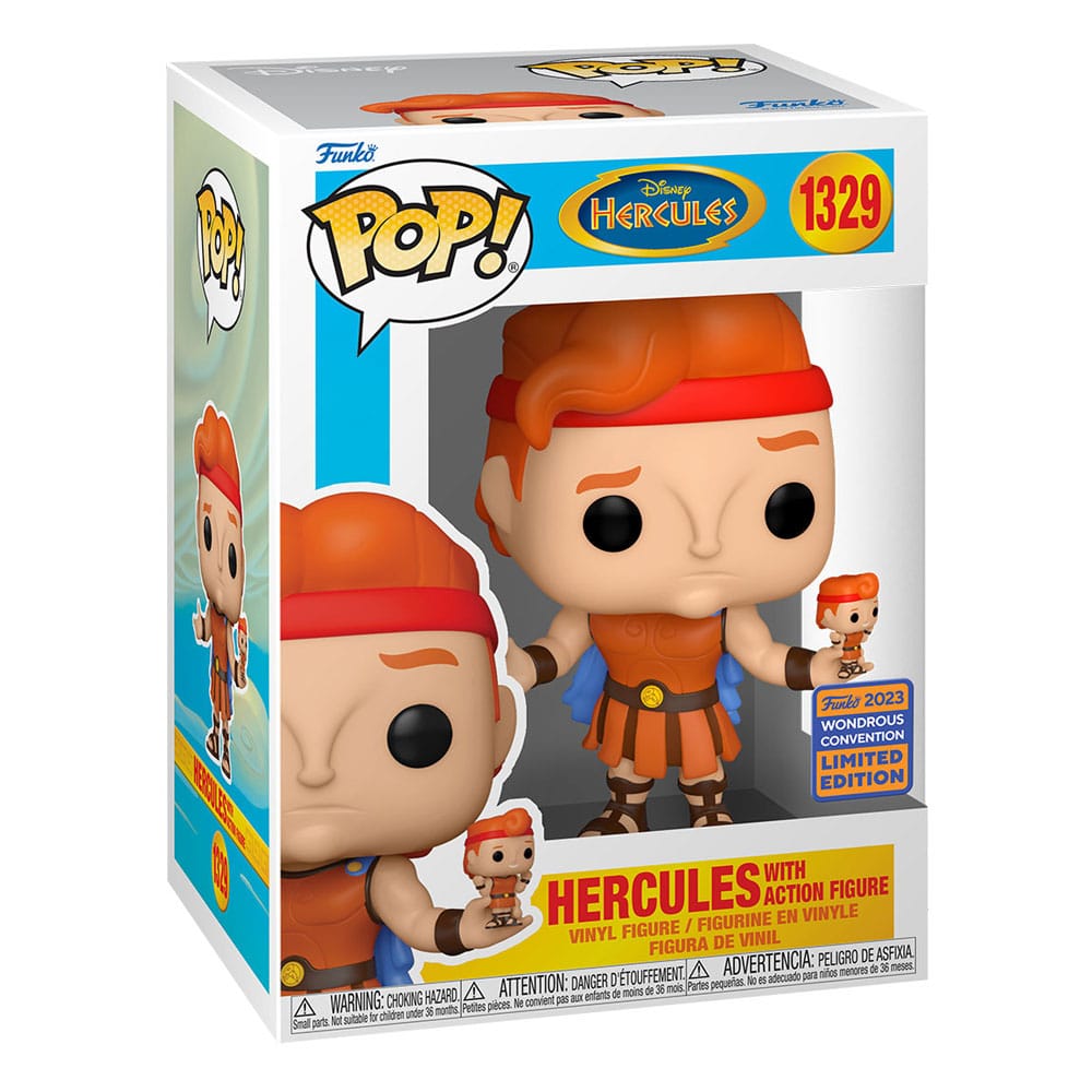 Hercule POP! Disney Vinyl Figurine ercules w/ Action Figure 9 cm