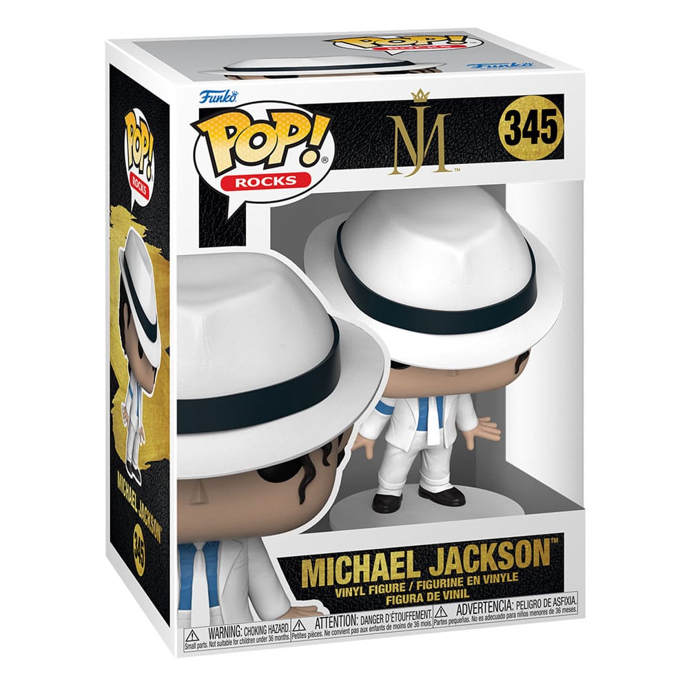 Michael Jackson POP! Rocks Vinyl Figurine MJ (Smooth Criminal) 9 cm