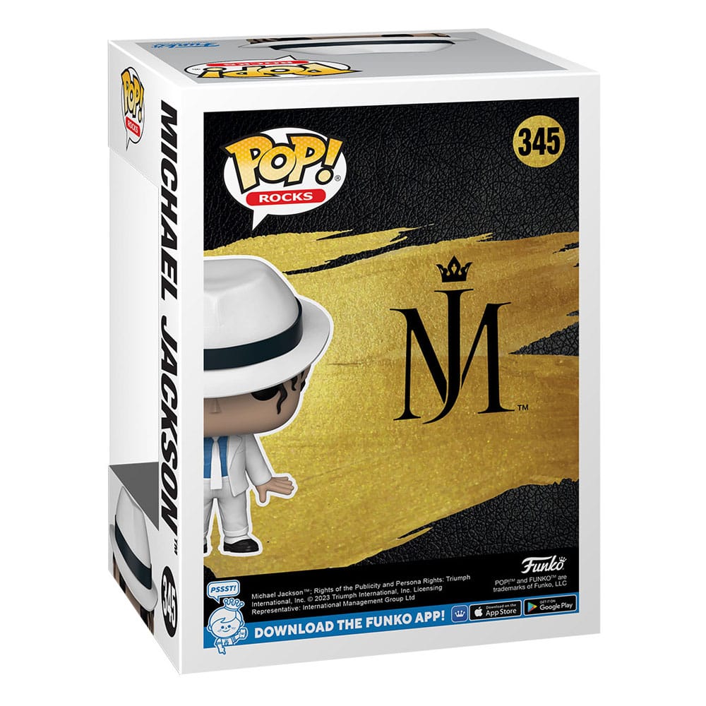 Michael Jackson POP! Rocks Vinyl Figurine MJ (Smooth Criminal) 9 cm