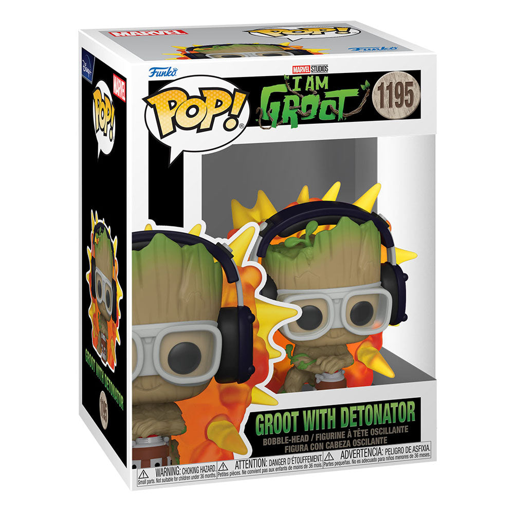 Je s'appelle Groot POP! Vinyl Figurine Groot w/ detonator 9 cm
