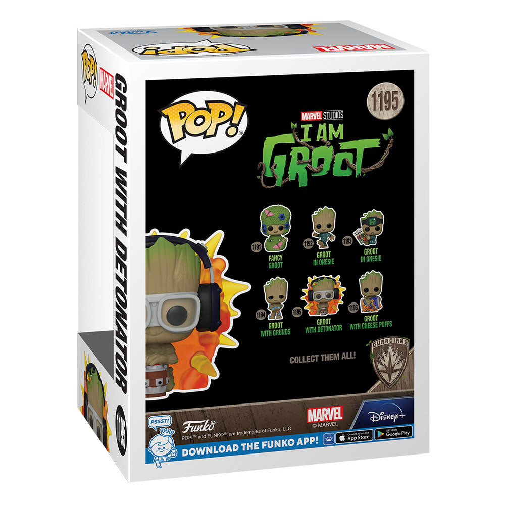 Je s'appelle Groot POP! Vinyl Figurine Groot w/ detonator 9 cm