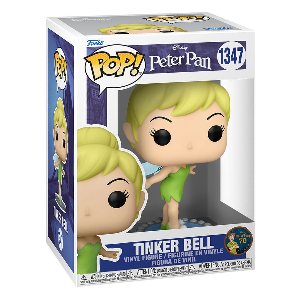 Peter Pan 70th Anniversary POP! Disney Vinyl figurine Tink on mirror 9 cm