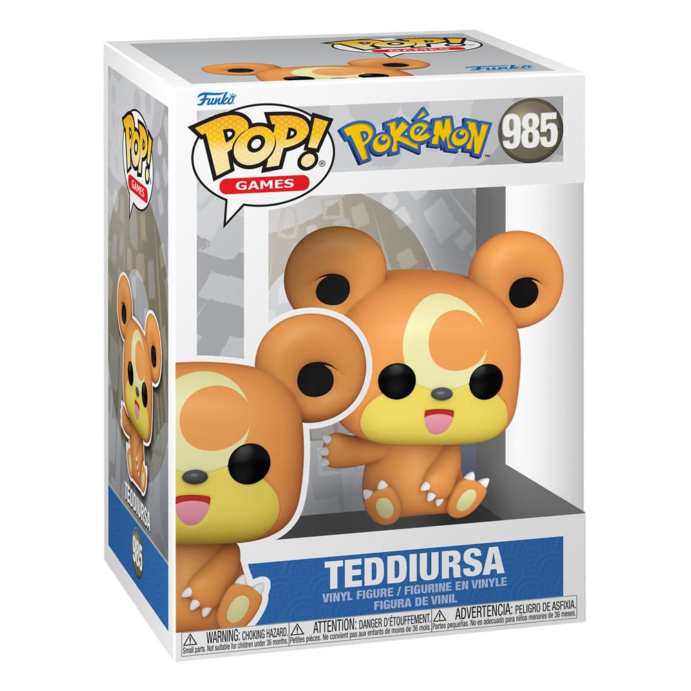 Pokémon POP! Games Vinyl figurine Teddiursa(EMEA) 9 cm
