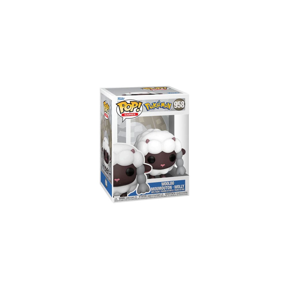 Pokémon POP! Games Vinyl figurine Wooloo (EMEA) 9 cm