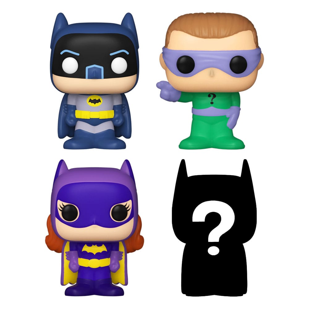 Funko Bitty Pop! 4-Pack: DC Comics - Batman (Adam West)