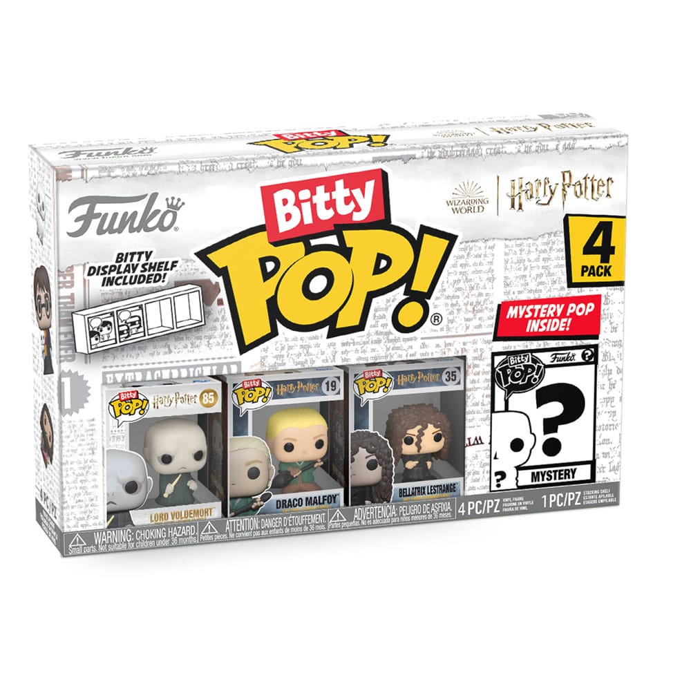 Harry Potter pack 4 figurines Bitty POP! Vinyl Voldemort 2,5 cm