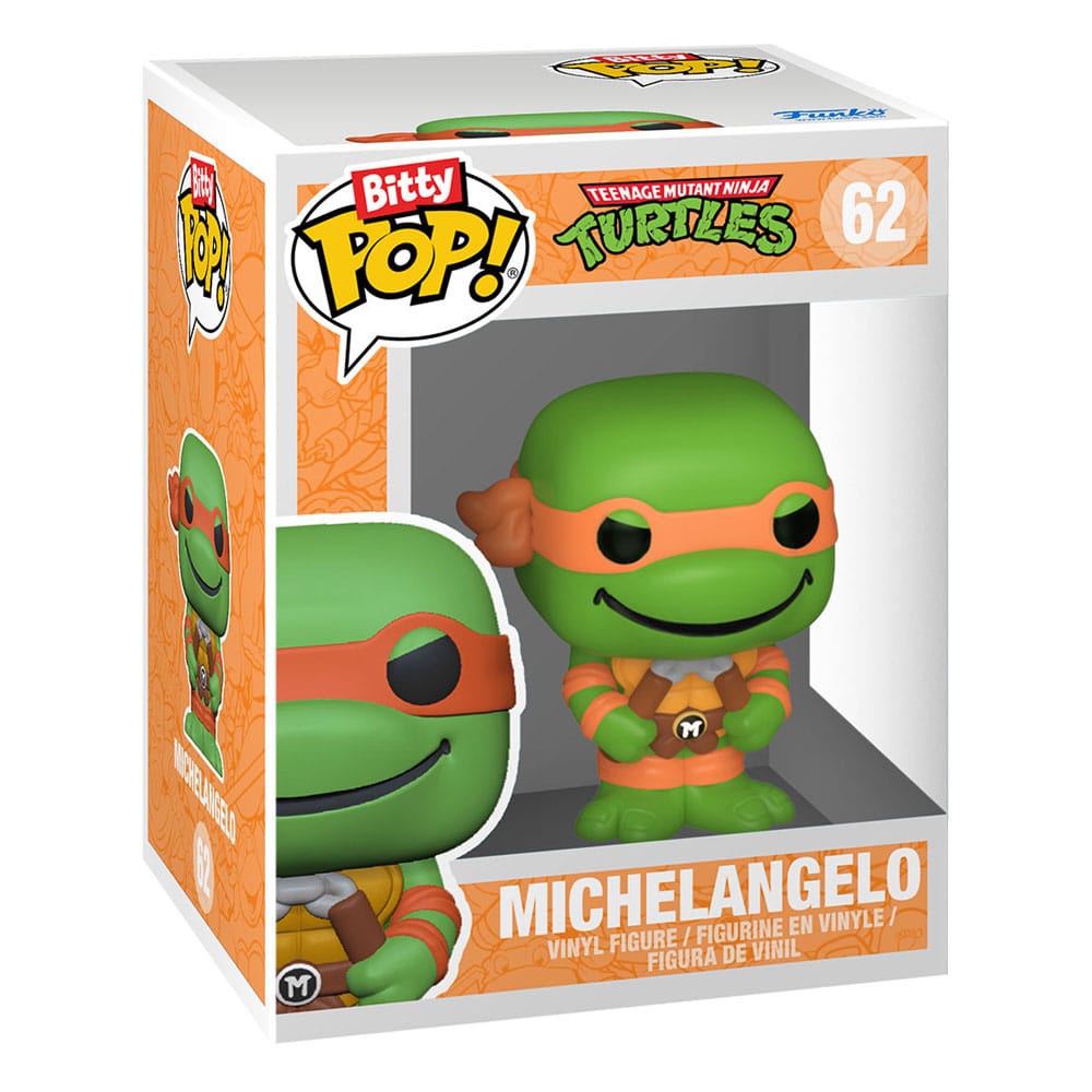 Les Tortues ninja pack 4 figurines Bitty POP! Vinyl Leonardo 2,5 cm