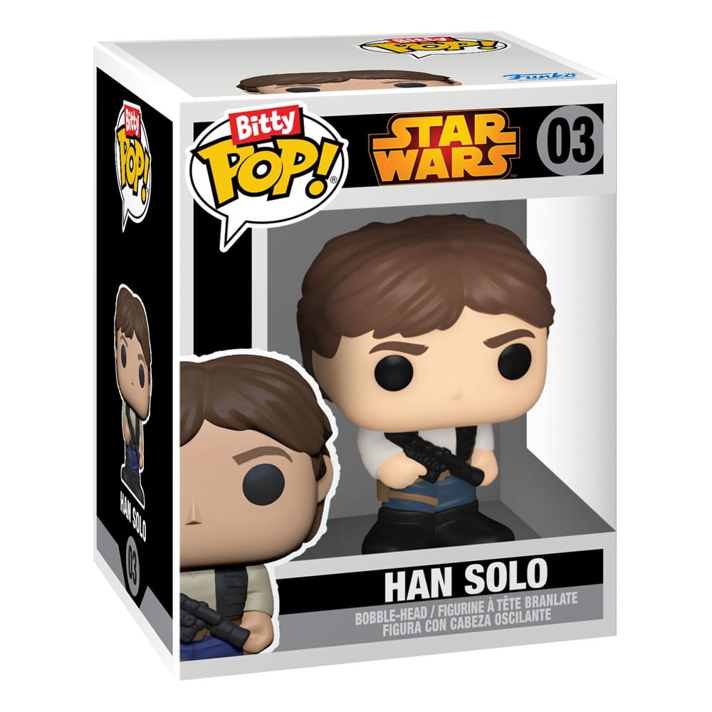 Star Wars pack 4 figurines Bitty POP! Vinyl Han Solo 2,5 cm