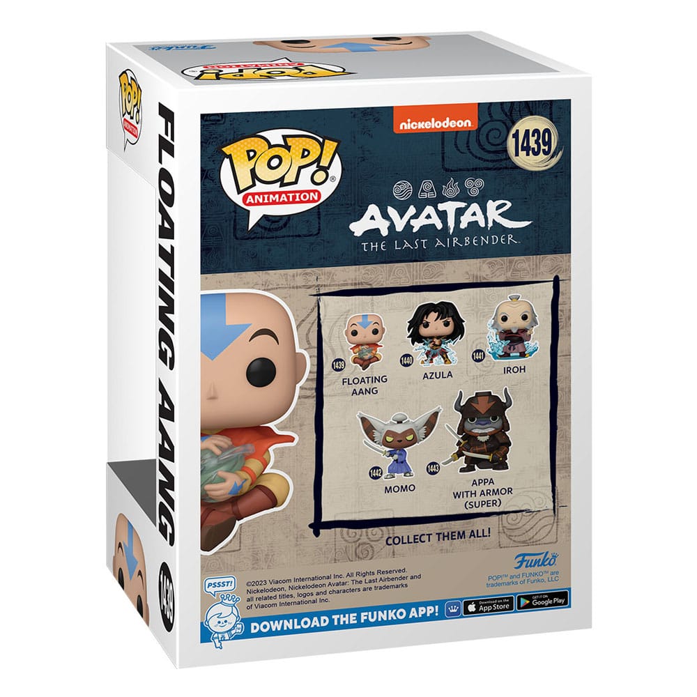Avatar, le dernier maître de l'air Figurine POP! Animation Vinyl Aang Floating 9 cm